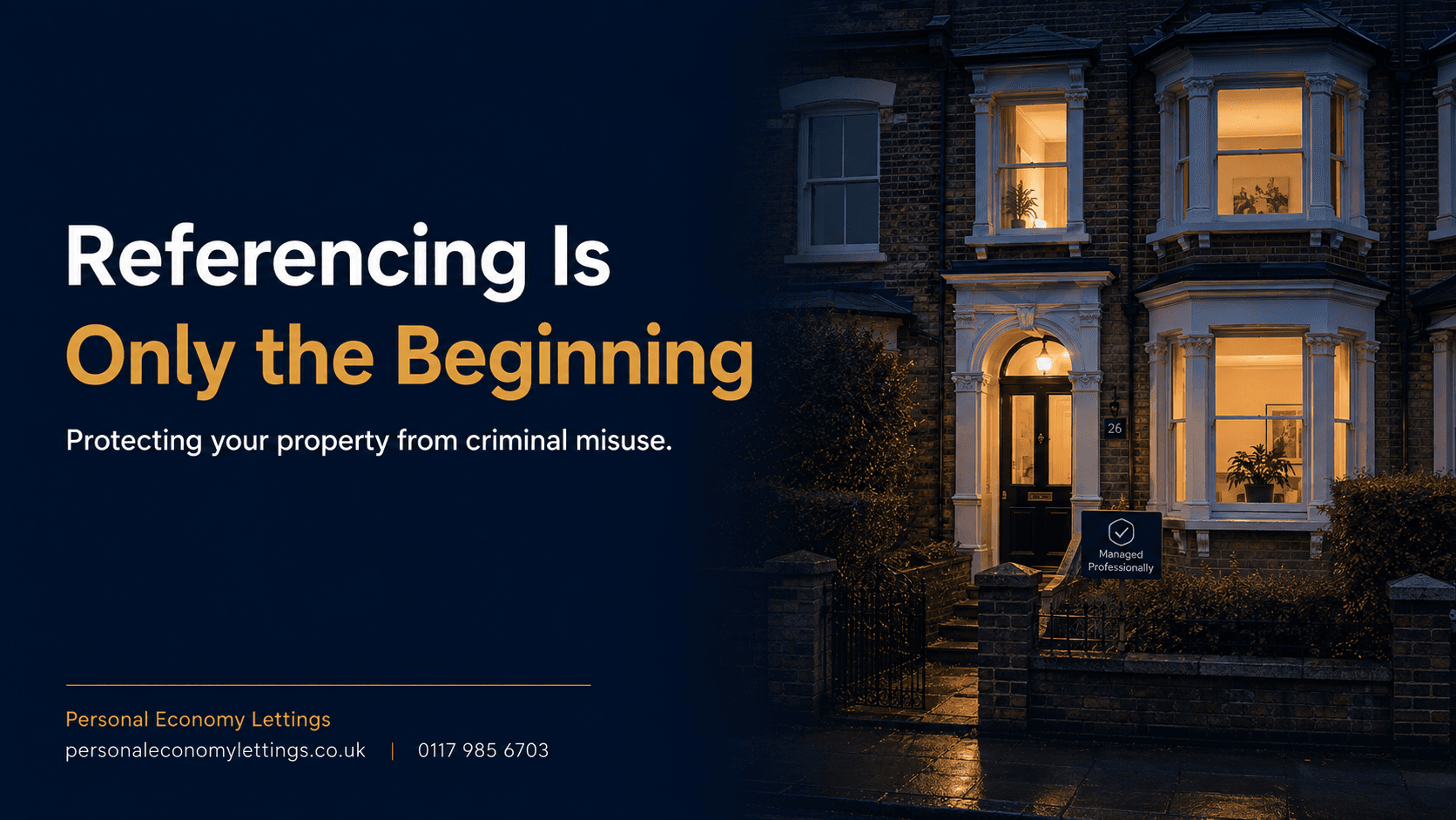 Referencing Is Only the Beginning: Protecting Your Property from Criminal Misuse