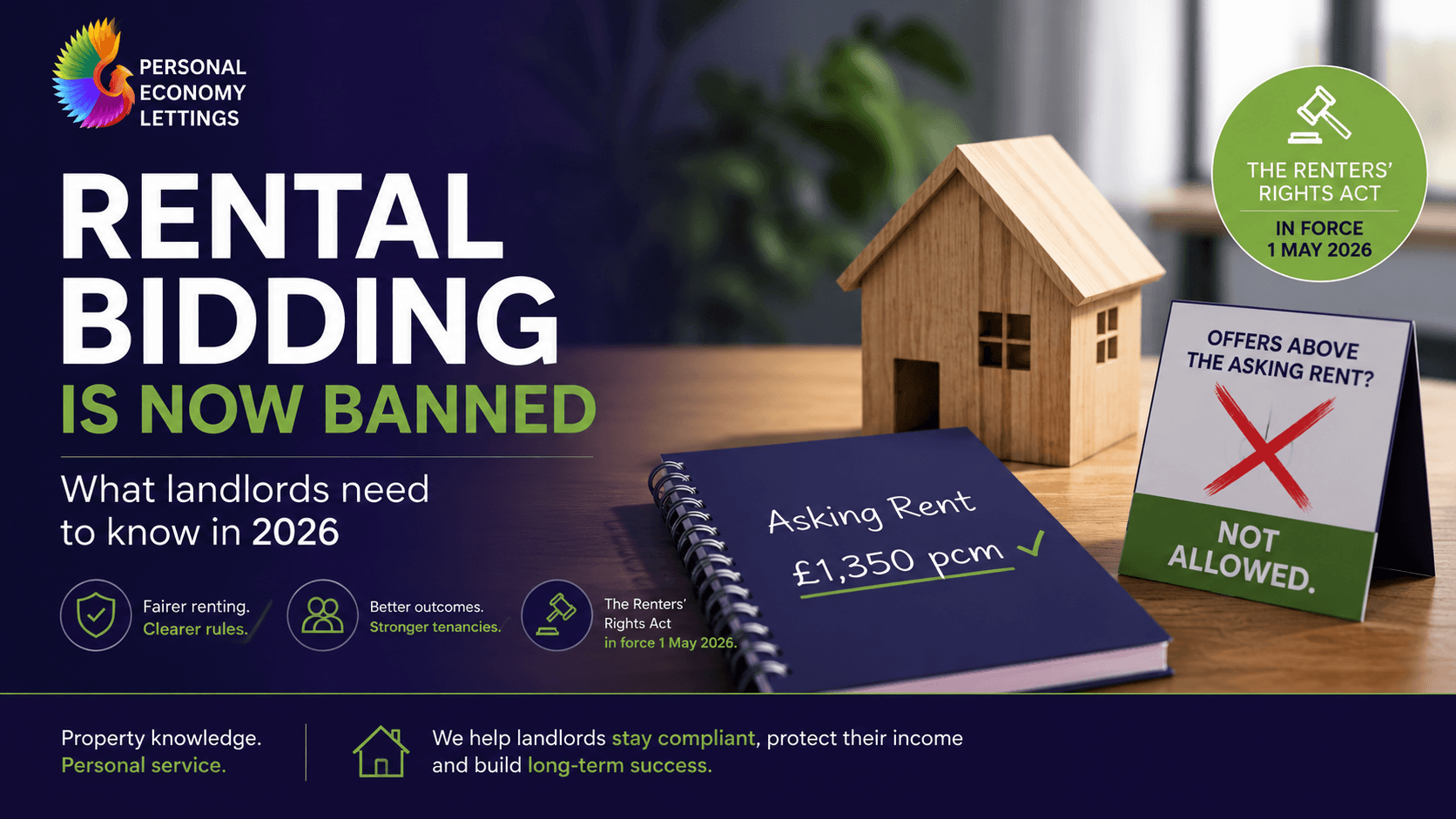 Rental Bidding Is Now Banned - What Landlords Need to Know in 2026