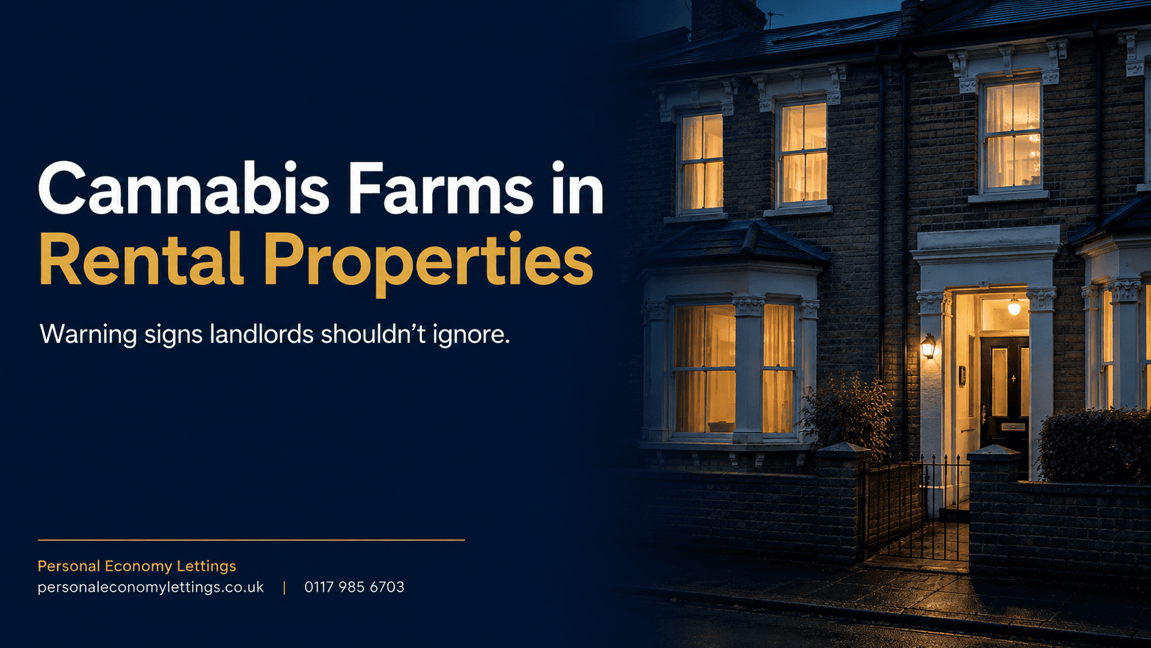 Cannabis Farms in Rental Properties: The Warning Signs Landlords Shouldn’t Ignore