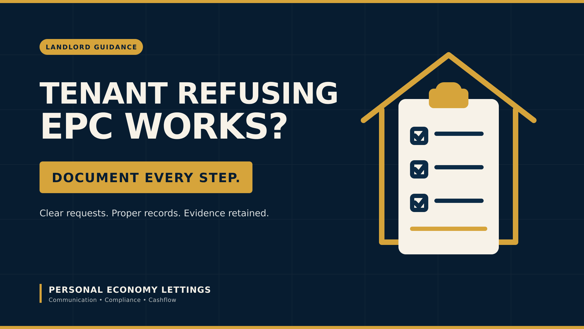 When a Tenant Refuses Access for EPC Improvements