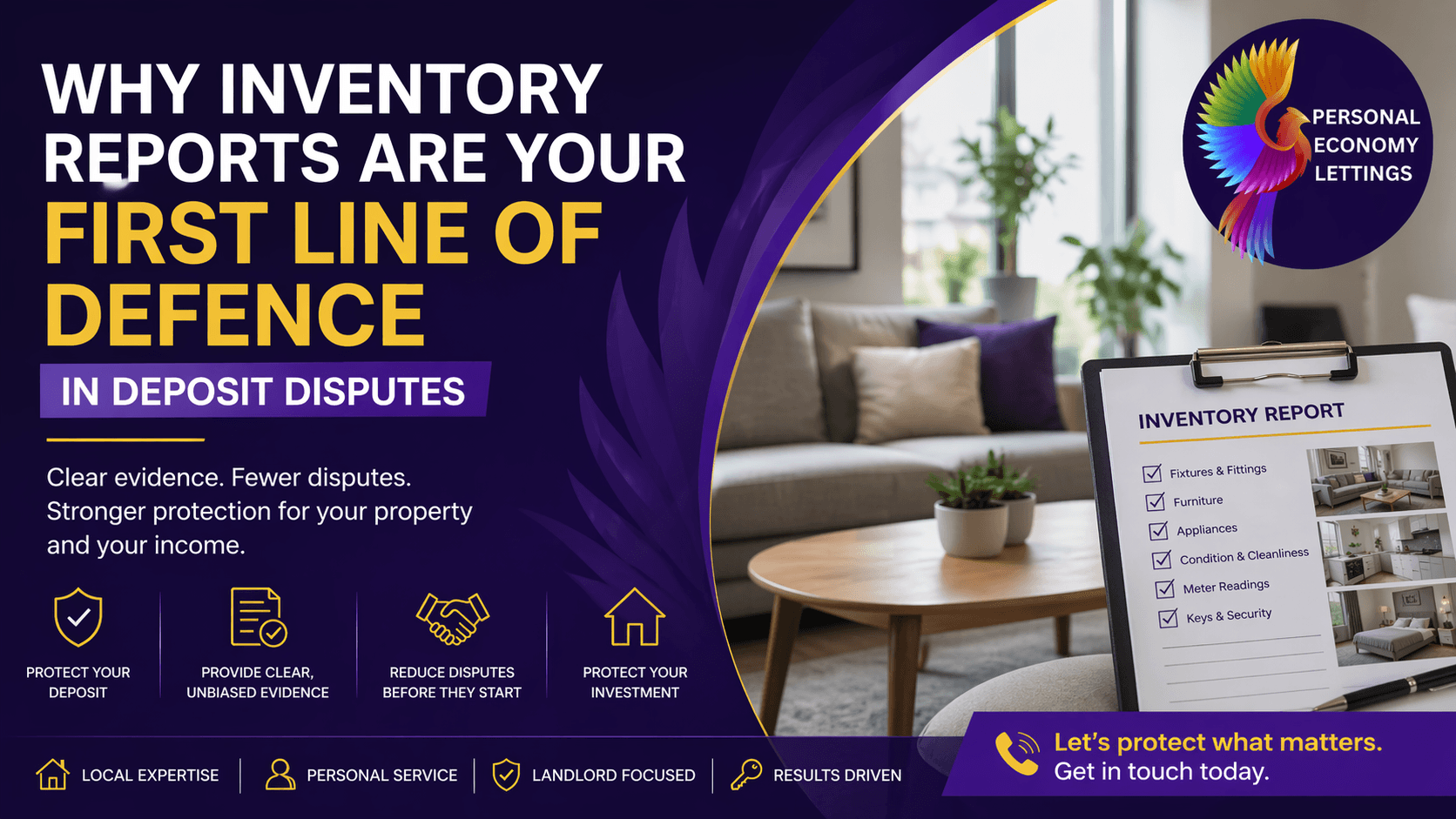 Why Inventory Reports Are Your First Line of Defence in Deposit Disputes