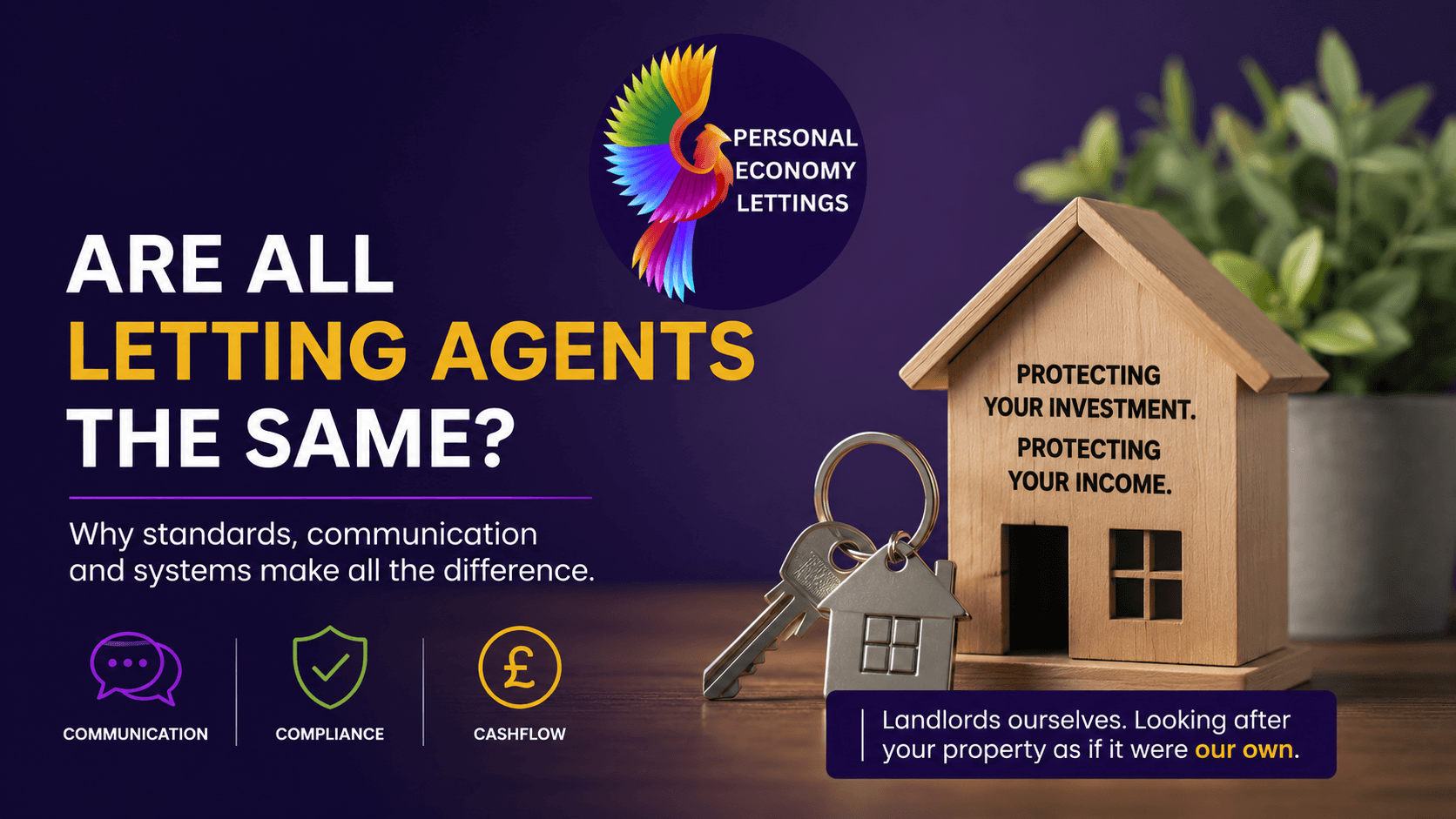 Are All Letting Agents the Same? We Don’t Think So.