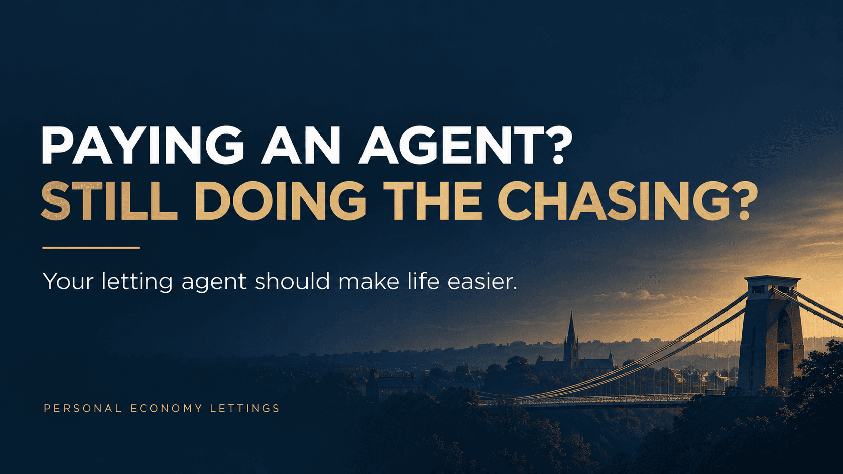 Paying a Letting Agent but Still Doing the Chasing?