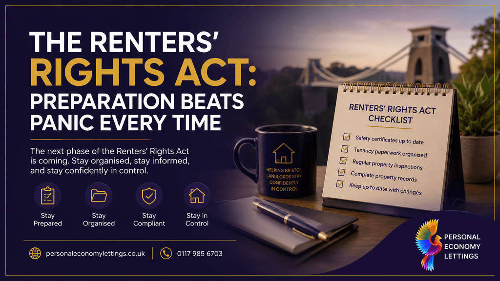 The Renters' Rights Act: Preparation Beats Panic Every Time