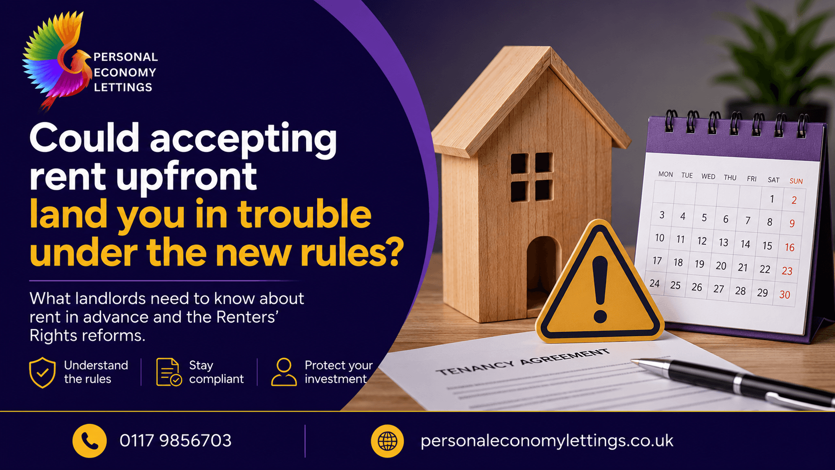 Could Accepting Rent Upfront Land You in Trouble Under the New Rules?