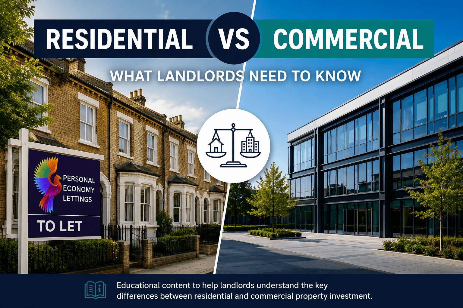 Residential vs Commercial Property - What Landlords Need to Know