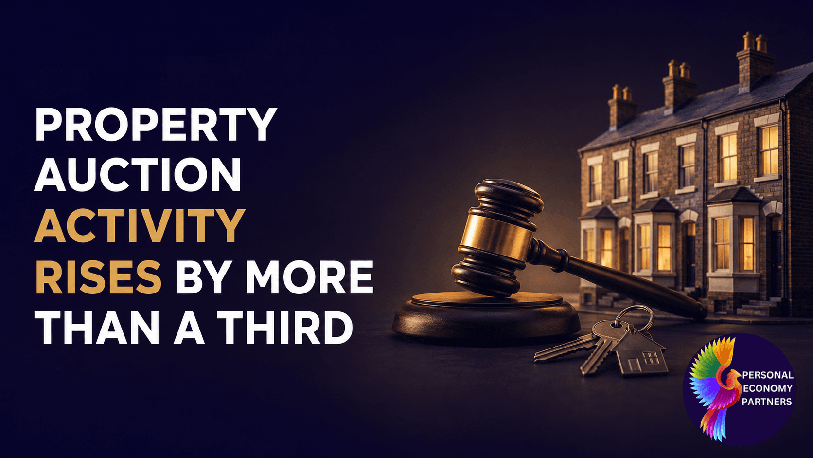 Property Auction Activity Rises by More Than a Third – What Does This Mean for Sellers?