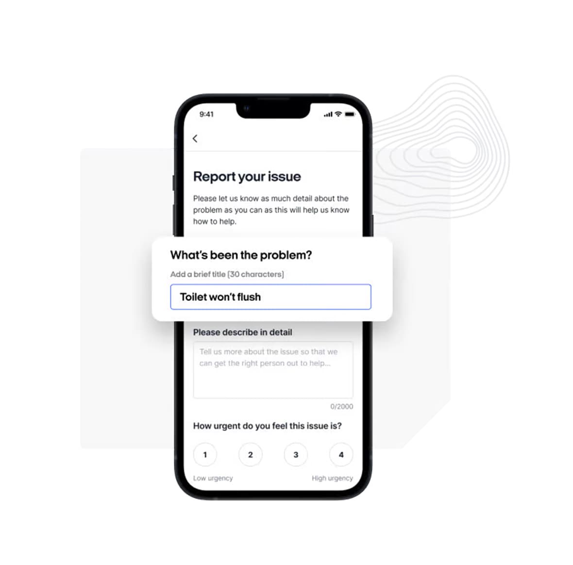 Instant maintenance requests, with photos and videos